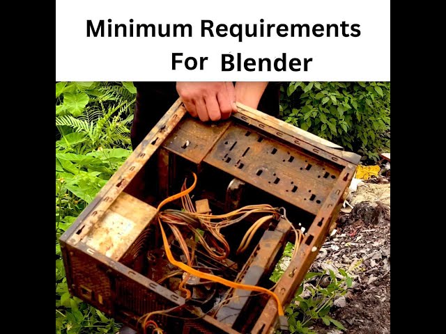 How to make Blender run faster on old hardware