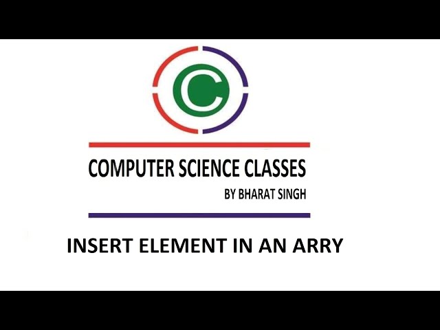 #tutorialAlgorithm of Insertion into an Array | Algorithm of Insertion in Array|Insertion Algorithm