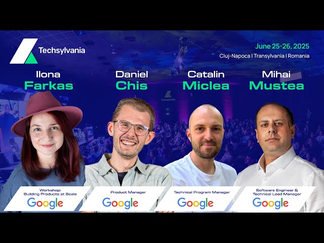 Q&A  - Daniel Chis, Ilona Farkas, Mihai Mustea & Catalin Miclea (Google)