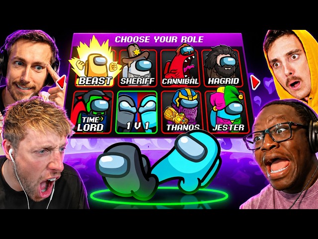 SIDEMEN AMONG US ULTIMATE DRAFT MODE: PICK FROM EVERY ROLE IN THE GAME