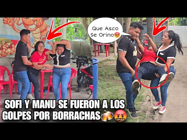 MANU Cargada Se Llevo a SOFI Bien Borr4cha Ella Hasta Se Orino🤮🫢Ahora Le Dire MisPapas Dijo MANU😡
