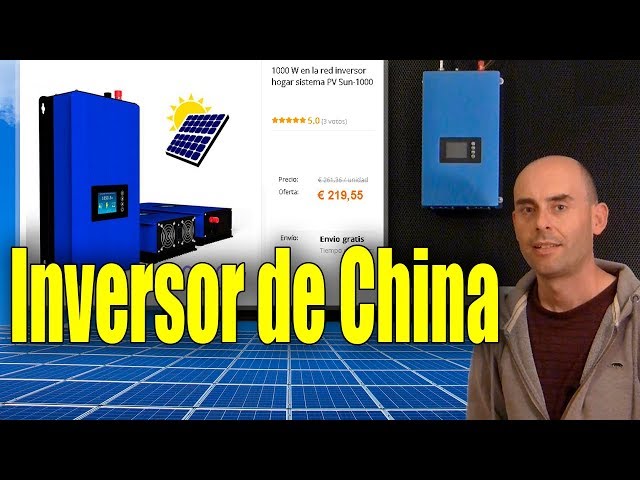 Chinese SUN-1000GTIL2-LCD Inverter: Practical Test