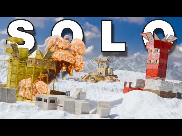 SOLO OILRIG DOMINATION UNTIL I GET RAIDED - Rust