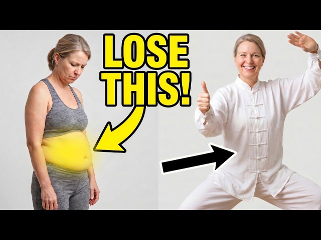 Tai Chi Belly Fat Routine for Seniors | Easy Home Workout