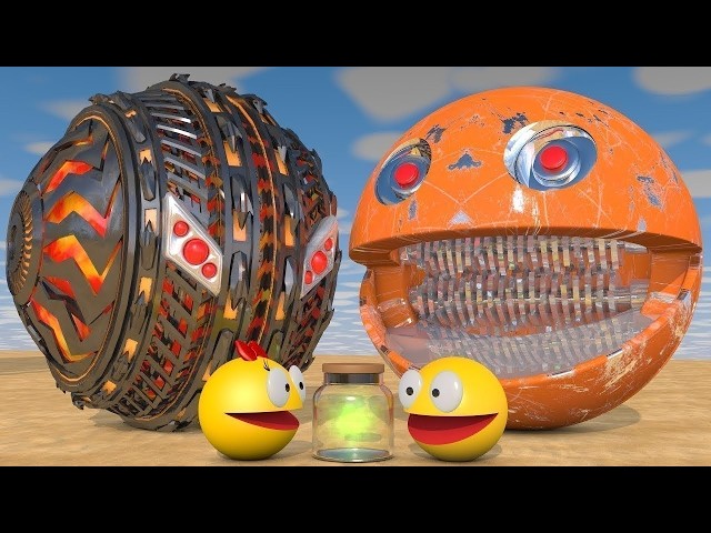 Live: Modeling Retro Sci-Fi Robot Animation | Low-Poly Pacman Universe in Blender