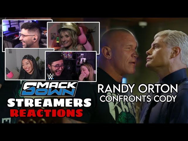 Randy Orton confronts Cody Rhodes backstage | Streamers React #wwe