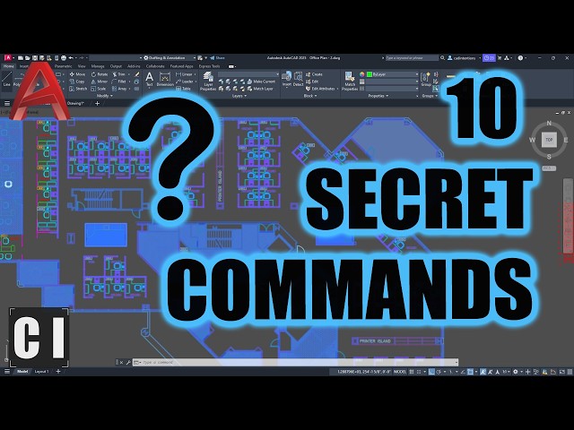 10 Unknown AutoCAD Commands You’re Not Using (But Should Be)!