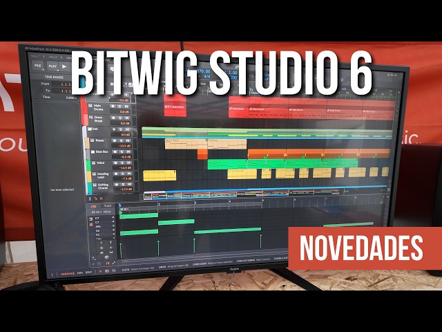 Bitwig Studio 6: todas las novedades