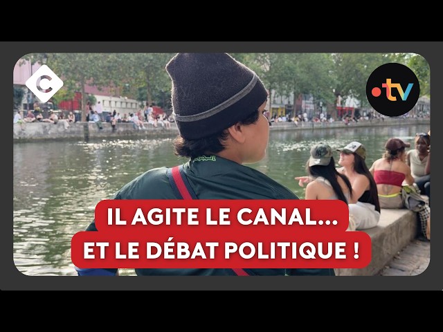 "Hamza the Customs Officer," the teen shaking up Canal Saint-Martin - La Story by Louis Amar