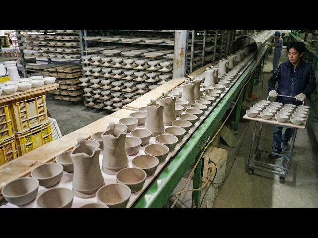How High Quality Pottery is Made in an Incredible Manufacturing Process