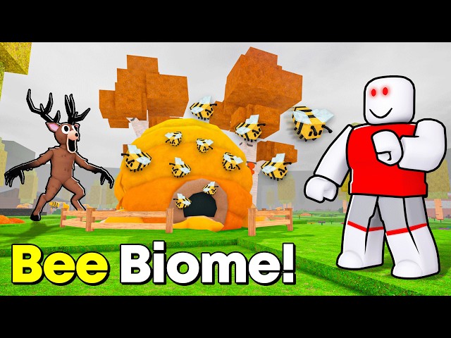 ¡Pasé el NUEVO BIOMA DE ABEJAS a toda velocidad en 99 Nights in the Forest!