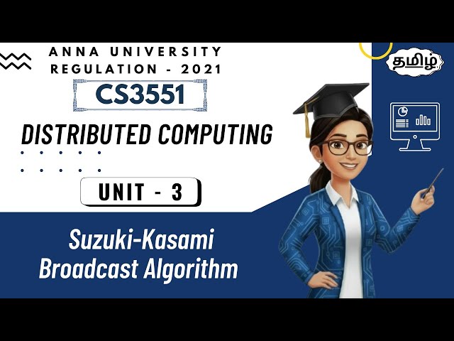 Suzuki-Kasami Broadcast Algorithm in Distributed Computing tamil||CS3551.