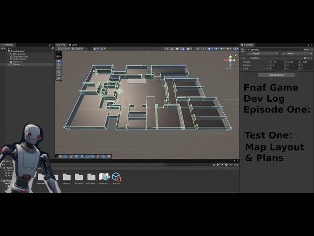 I'M MAKING A GAME!! | Dev Log #1 - Map Layout And Plans For Development