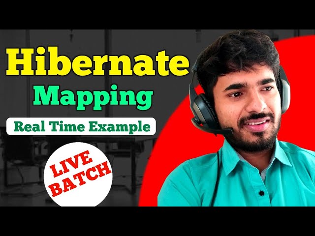 Hibernate Tutorial For Beginners | aadiandjava LIVE Batch | Mapping in Hibernate |