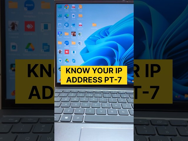How to know your Pc IP address on windows! #windows11 #pctipsandtricks #shorts