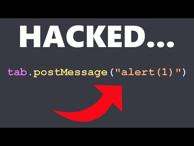 How HACKERS STEAL Your Account With One Line Of Code