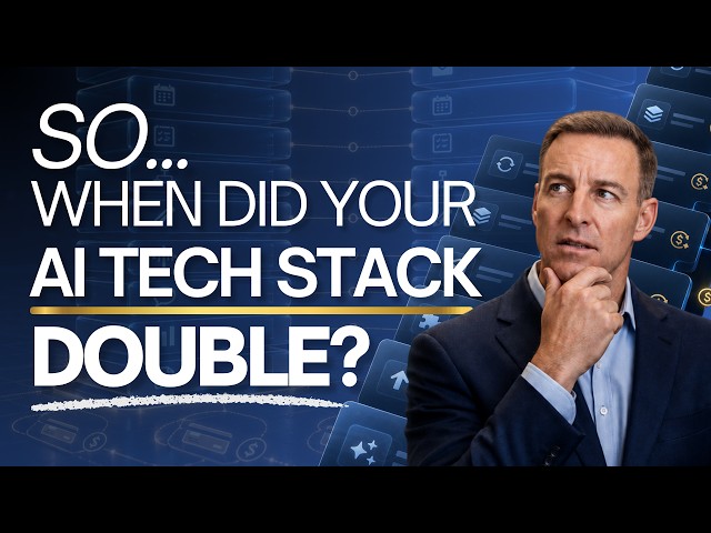 “So… When Did Your AI Tech Stack Double?”