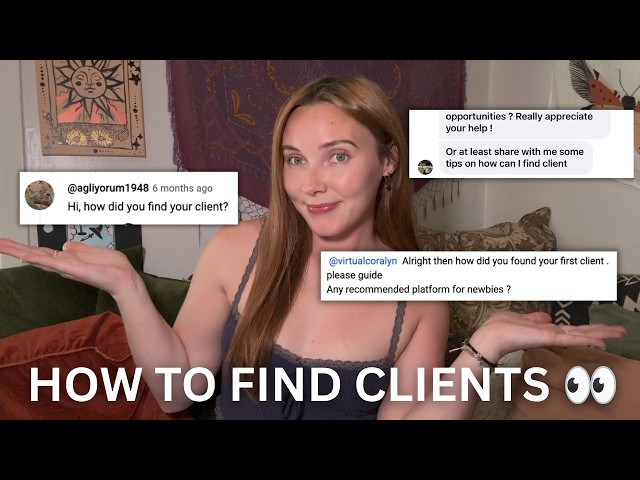 How I attracted my dream Virtual Assistant clients 💸✨