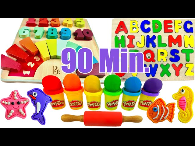 Ultimate Preschool Learning Video For Toddlers | Best Toy learn English ABC, Numbers Shapes Counting