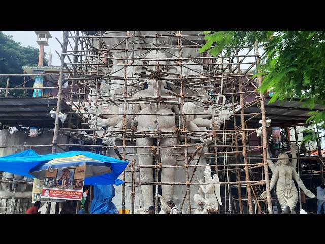 Khairatabad Ganesh Making | India's Biggest Ganesh Making | Making Of khairatabad Ganesh Hyderabad
