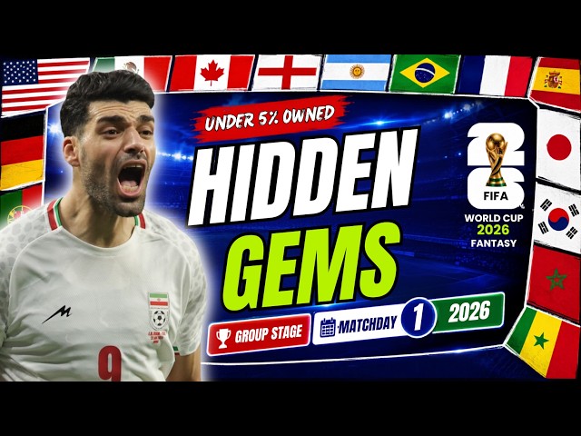 🚨 6 Hidden Gems Casual World Cup Fantasy Managers Are Missing (MD1)