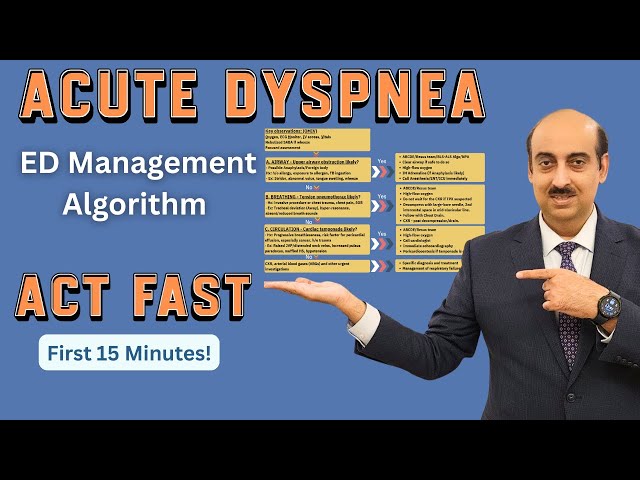 Can't Miss Dyspnea: Airway Obstruction, Tension Pneumothorax & Tamponade