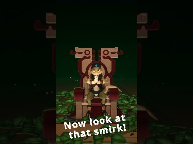 Hmmm not sure if villain or friend? Upcoming game footage! #3dplatformer #gamedev #indiedev