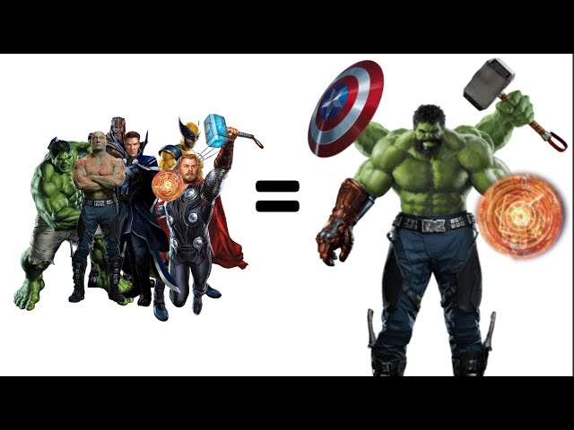 This Superhero Fusion Will BLOW Your Mind! 🤯🔥  Hulk + Thanos + Cap + Drax + Strange = 💀