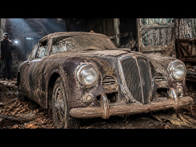 $30,000 Later... This Abandoned 1958 Lancia Aurelia Looks Incredible  #asmrrestoration