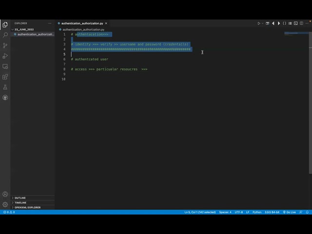 LEARN authentication and authorisation of in django