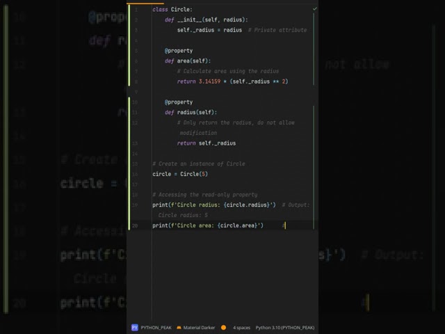 How Can You Create a Read-Only Property in Your Classes? The #secret to Creating Read-Only
