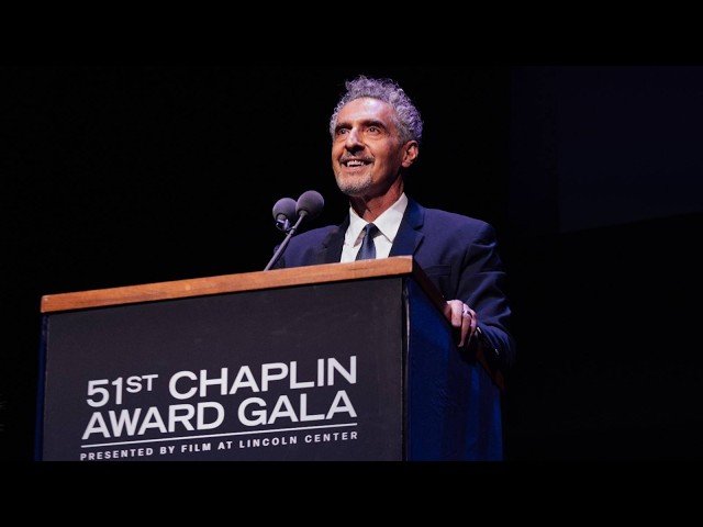 John Turturro Honors George Clooney at the 51st Chaplin Award Gala