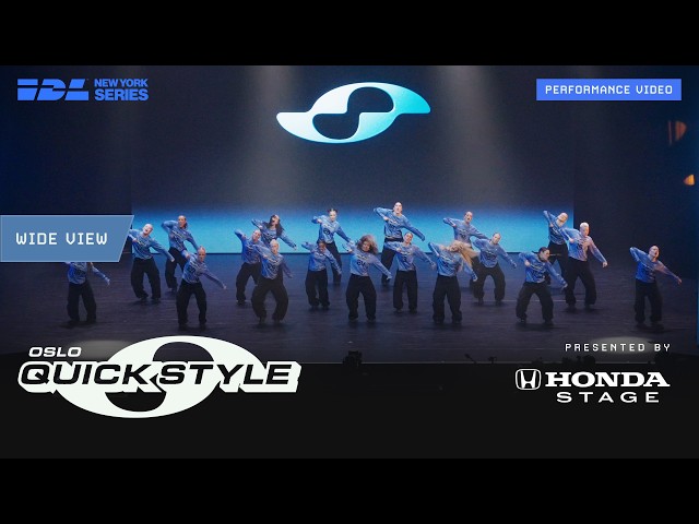 [2nd Place] Quick Style Round 2 Wide View | IDL 2026 New York Series