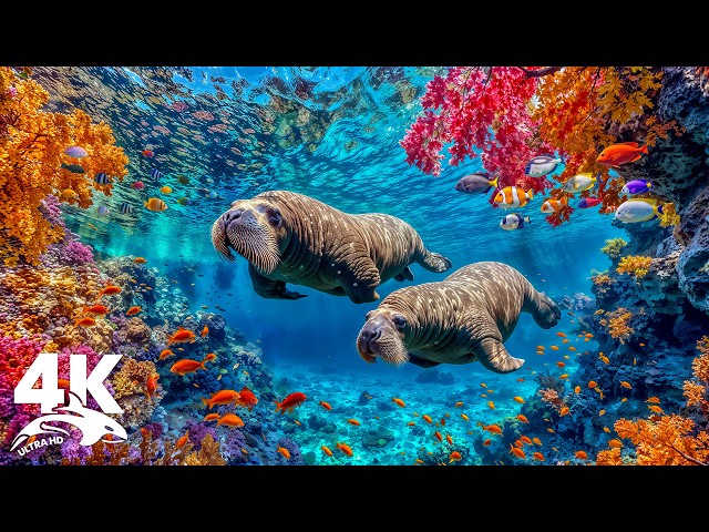 Underwater Wonders 4K – Dive Into the Best Aquarium & Explore Ocean Animals in 4K