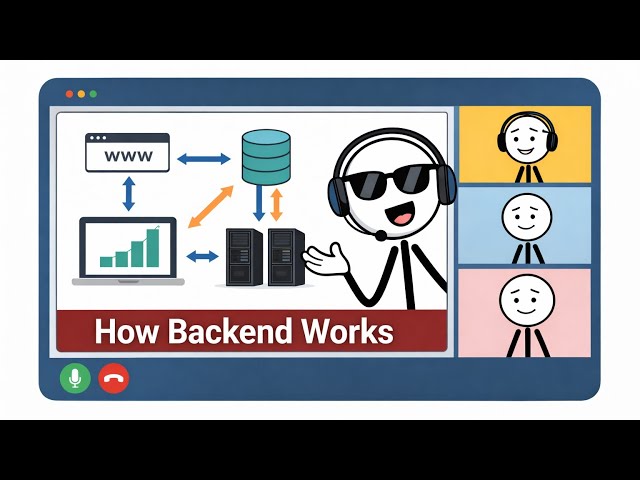 What Really Happens After You Click a Button? (Backend Explained)