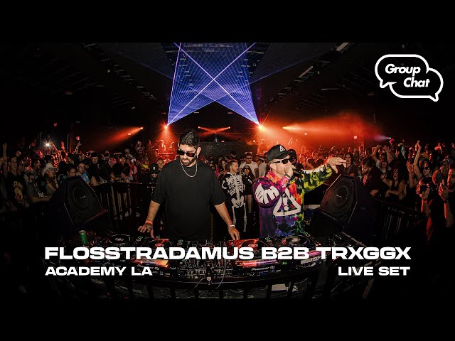 Flosstradamus x Trxggx LIVE @ Group Chat Club LA [TRAP / BASS]