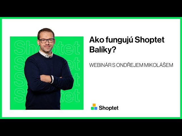 Shoptet | Ako fungujú Shoptet Balíky?