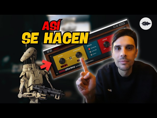 SOUND DESIGN para hacer las VOCES de los DROIDES de STAR WARS en Ableton | Sound Design Tutorial