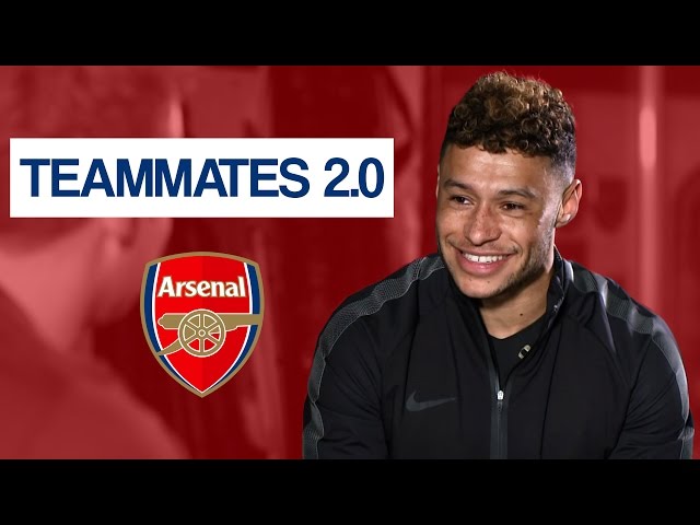 Who is the nutmeg king at Arsenal? | Alex Oxlade-Chamberlain Teammates 2.0
