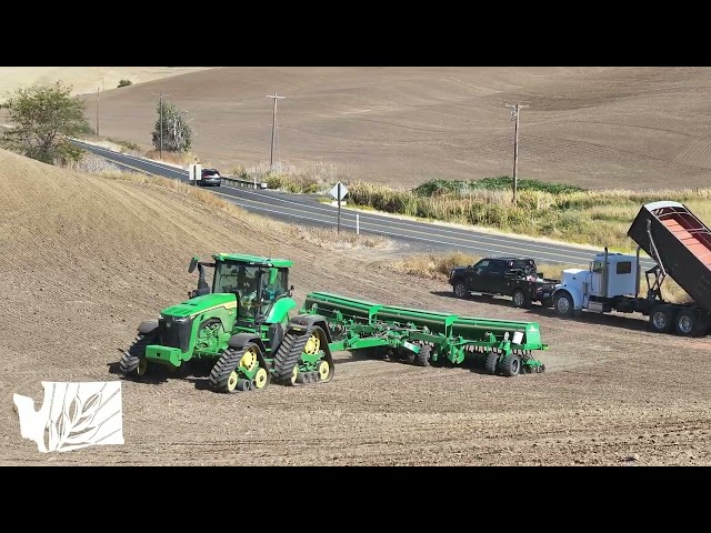 Fall Wheat Seeding near Walla Walla, WA