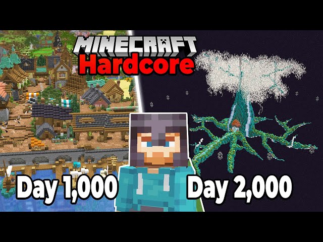 I Survived 2,000 Days in Hardcore Minecraft Forever World Survival [MOVIE]