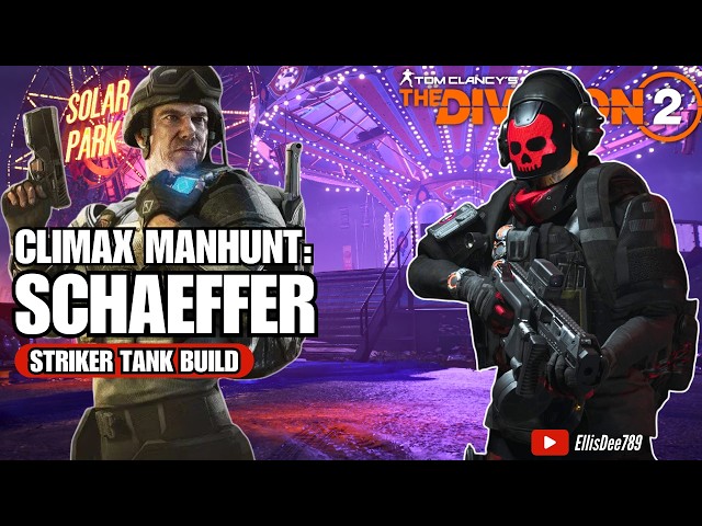 Coney Island Amusement Park MANHUNT: Schaeffer | OUROBOROS Striker Tank Build - The Division 2