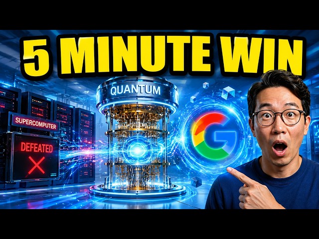 Google Just Killed the Supercomputer? Quantum Did It in 5 Minutes