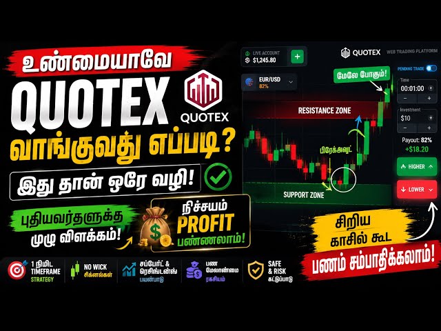 The only concept in Binary Trading | Binary Trading Tamil | AshuFx