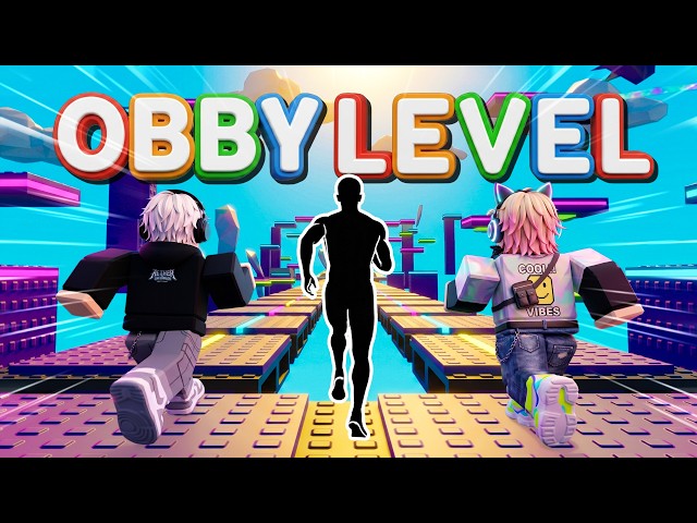 Immersive Interactive Warm Up | ROBLOX OBBY RUN! ⚡🟦 ~200 kcal Burn | Fun Workout | Full Body