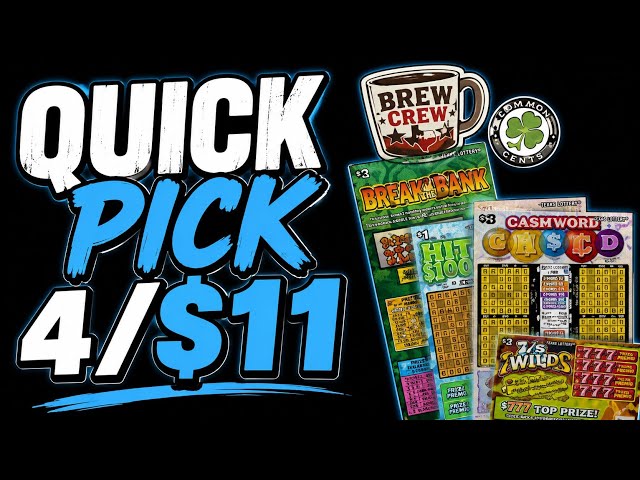 Quick Pick : 4/$11 ☘️