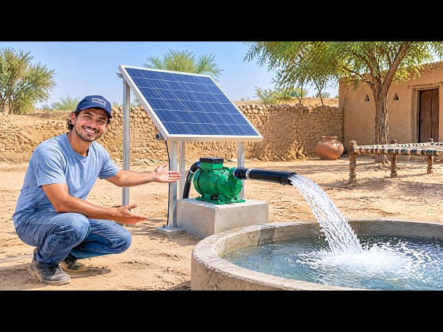 Easy Solar Water Well Pump Setup for Beginners | Step-by-Step Installation