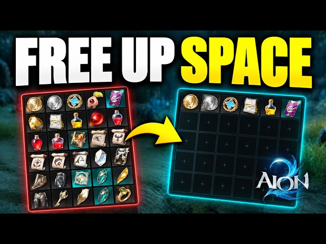 AION 2 Inventory & Storage Guide | How to Free Up Space