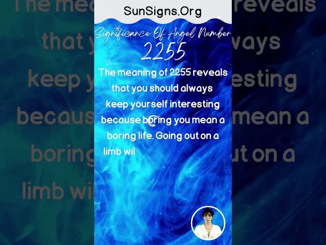 Significance Of Angel Number 2255 | SunSigns.Org | #shorts #angelnumbers