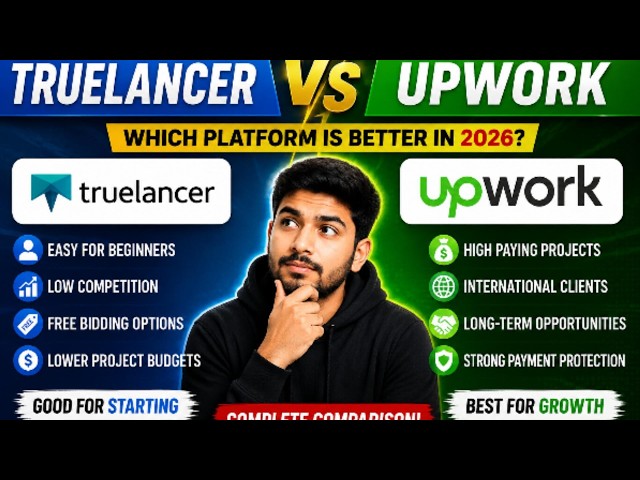 Truelancer vs Upwork: Which Freelancing Platform Is Better in 2026?